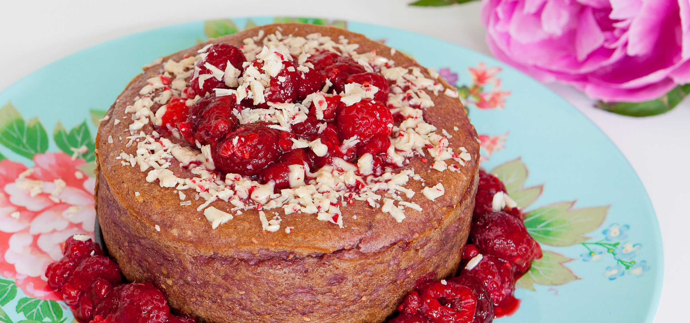 Cheesecake met frambozen